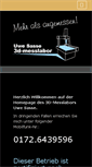Mobile Screenshot of 3d-messlabor.de